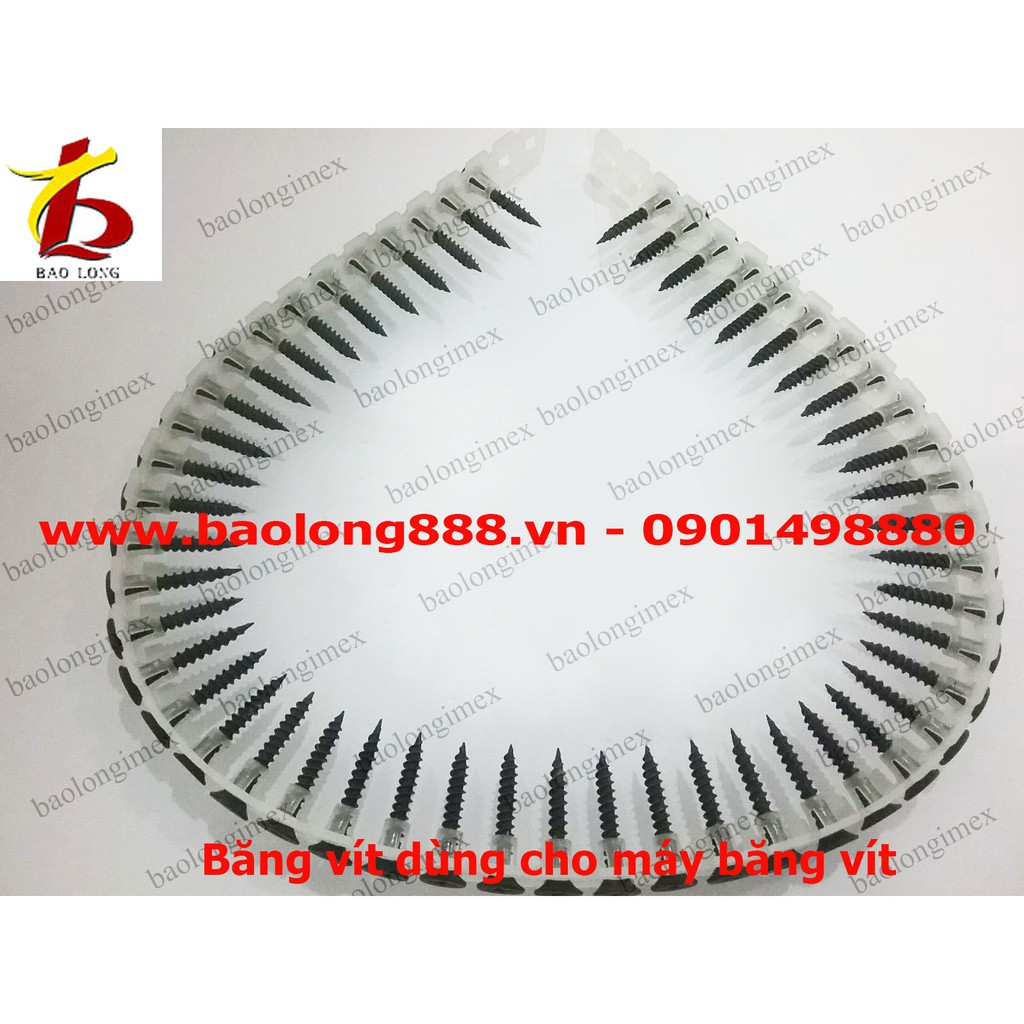 Băng vít dùng cho máy bắn vít , 20 dây/ gói.