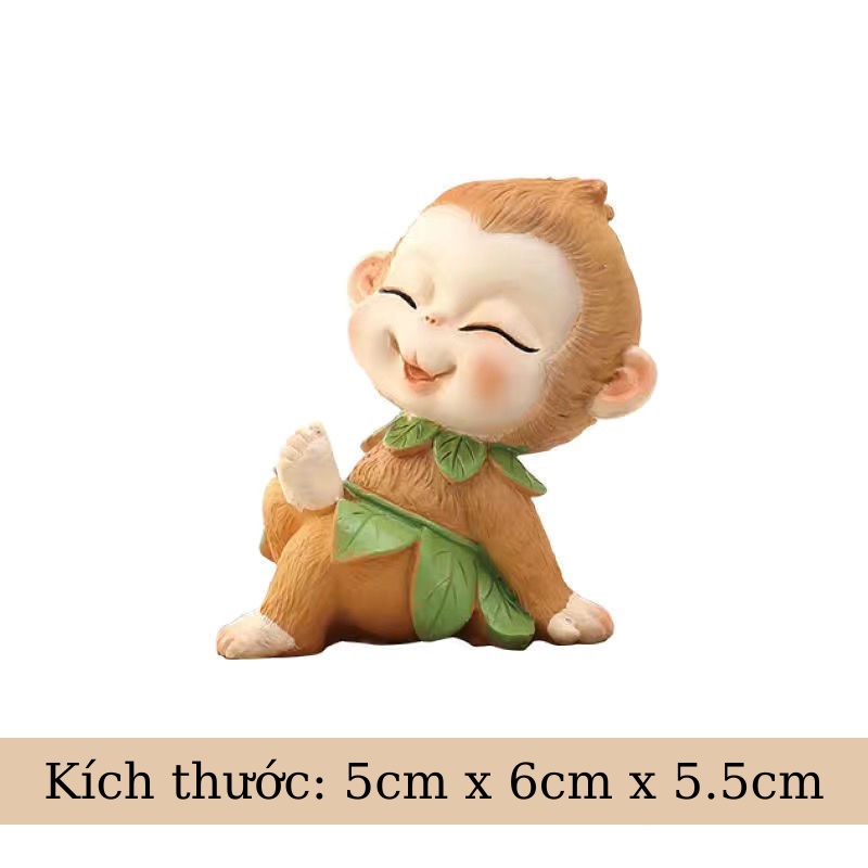 Tượng Tôn Ngộ Không trang trí bàn làm việc, để xe ô tô, trang trí thư giãn 💕FREESHIP 50k💕 Những Điều Bình An