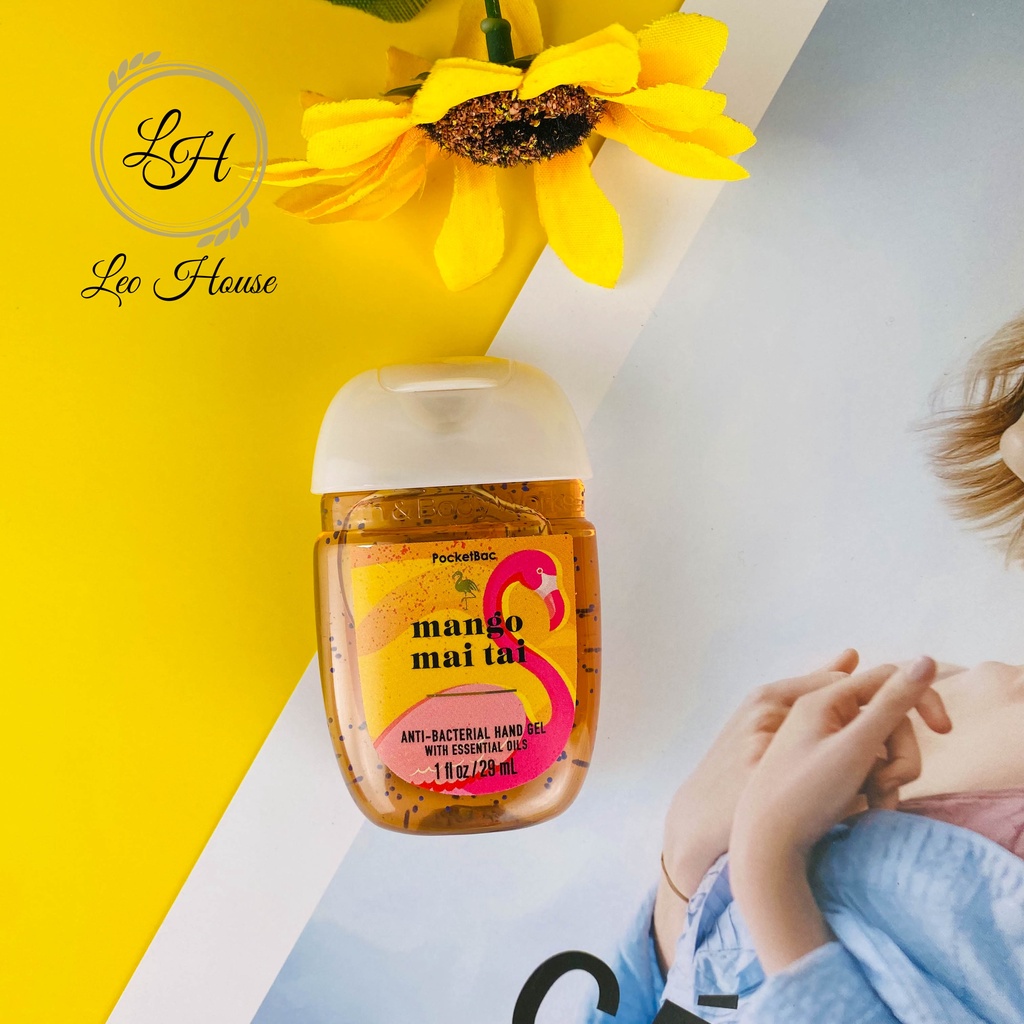 Nước rửa tay khô Bath and Body Works - Mùi hương trái cây, làm sạch không hại da tay