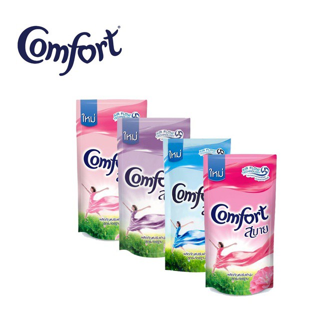 Nước xã vải comfor Thái 580ml