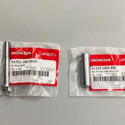 ốc bắt baga giỏ xe DREAM chính hãng-lắp được cho các dòng xe honda dream wave chính hãng đẹp zin 100%