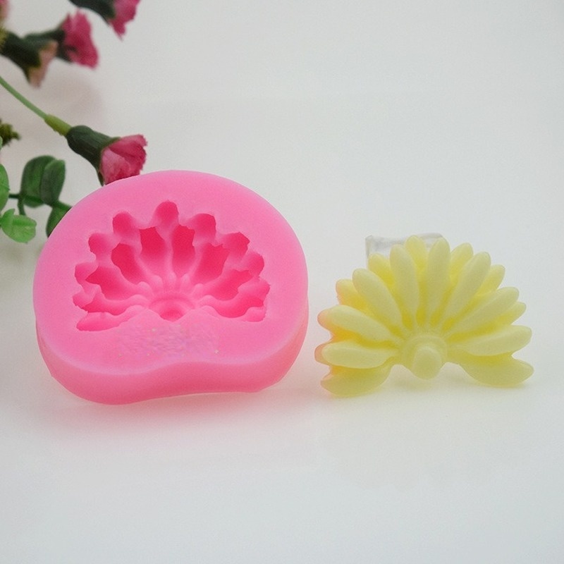 Khuôn Silicone Tạo Hình Hoa Trang Trí Bánh