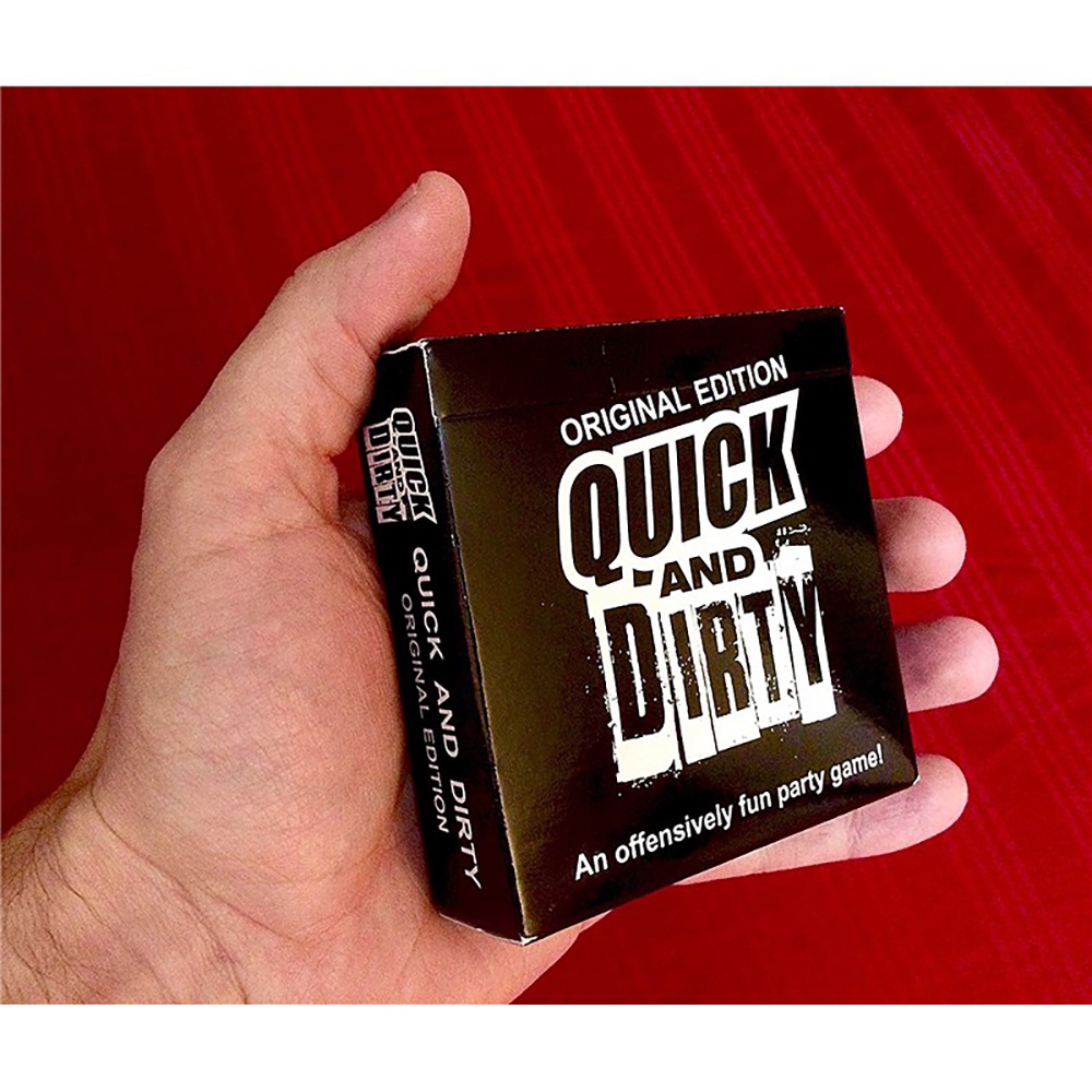 Thẻ Board Game Black Quick And Dirty Pink Quick And Dirty BG102