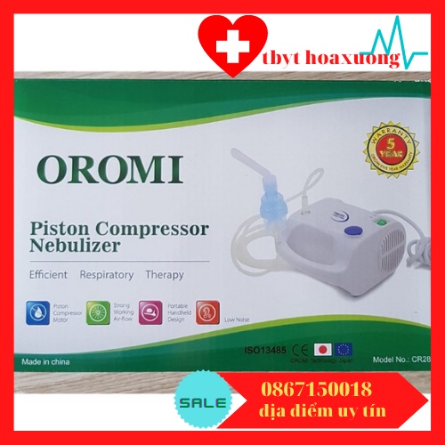 [Hàng Cao Cấp] Máy Xông Mũi Họng Xông Khí Dung OROMI CR28A Nhật Bản BH 05 Năm