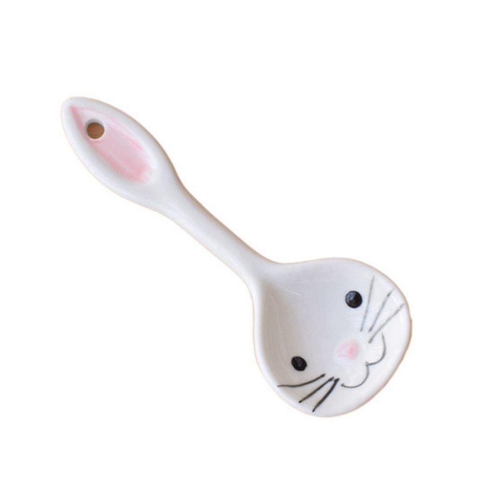 Muỗng Ăn Súp / Cháo Bằng NICKOLAS Họa Tiết Hoạt Hình Dễ Thương Tiện Dụng Cho Gia Đình