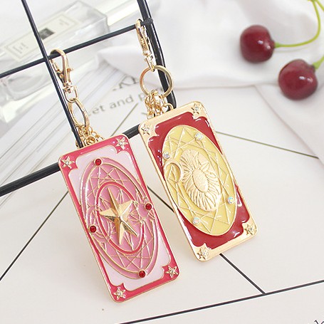 Móc chìa khóa, trang trí Sakura Thủ Lĩnh Thẻ Bài  mẫu 1