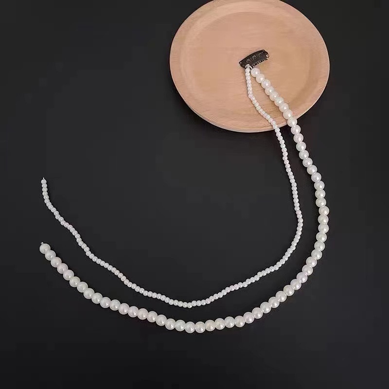 Kẹp Tóc Hình Bướm Đính Ngọc Trai Thời Trang Cho Nữ