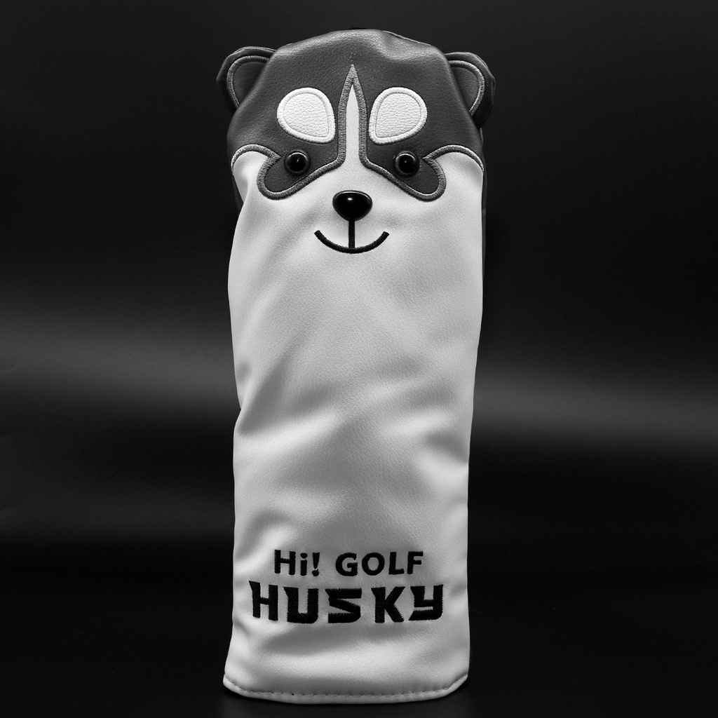 Vỏ Bọc Đầu Gậy Đánh Golf Bằng Da PU In Họa Tiết Akita Dễ Thương Tiện Dụng
