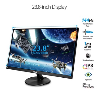 MÀN HÌNH ASUS VP249QGR (23.8"/FHD/IPS/144HZ/1MS/250NITS//LOA/FREESYNC)