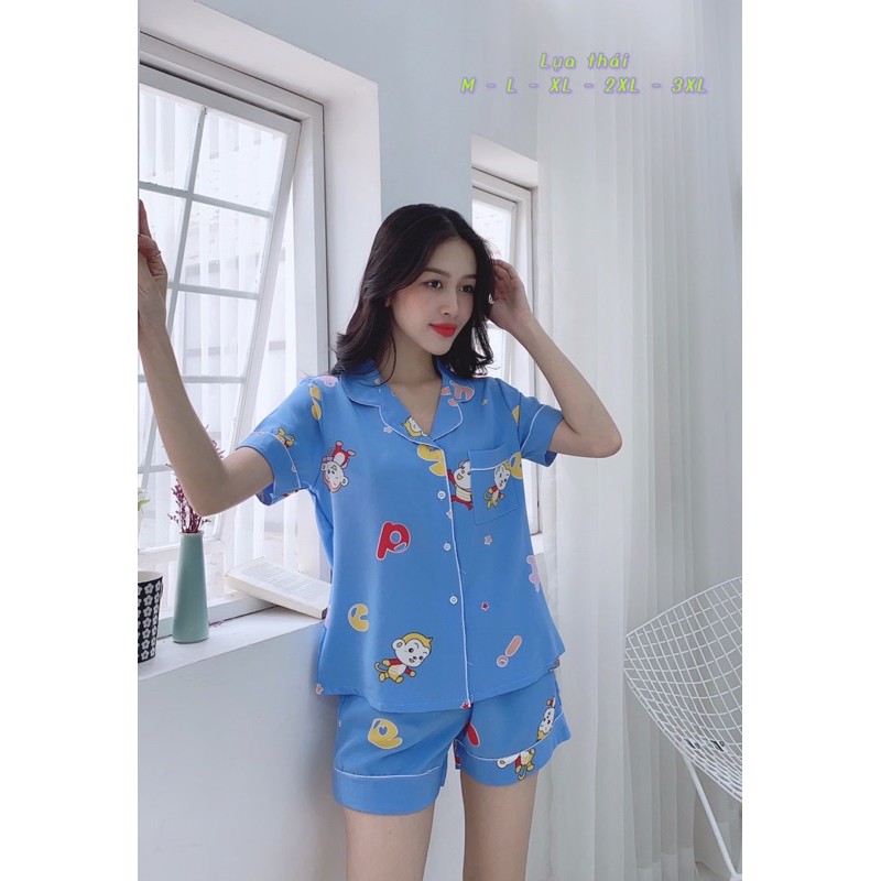 Bộ lụa hình Quần đùi | BigBuy360 - bigbuy360.vn