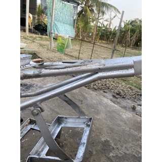 sườn xe điện dáng cao (sườn củ)có gấp