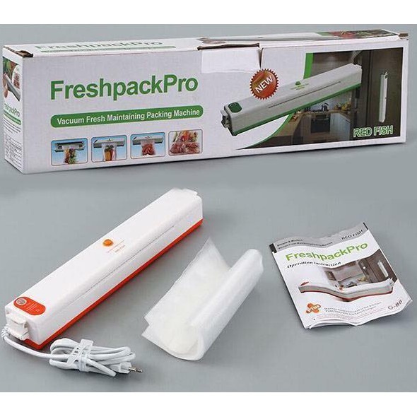 Máy hút chân không thực phẩm, hàn miệng túi fresh pack pro - Tặng kèm túi đóng hàng