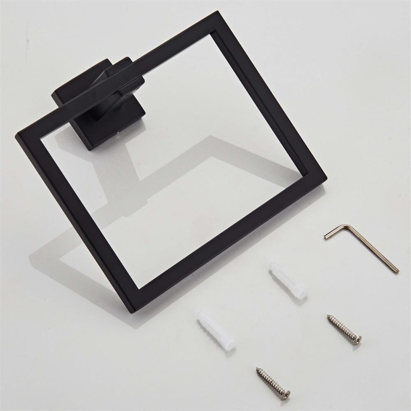 Giá Đỡ Khăn Tay Hình Vuông Gắn Tường Chống Gỉ Sét