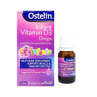 Ostelin Infant Vitamin D3 Drops 2.4 ml (80 giọt)