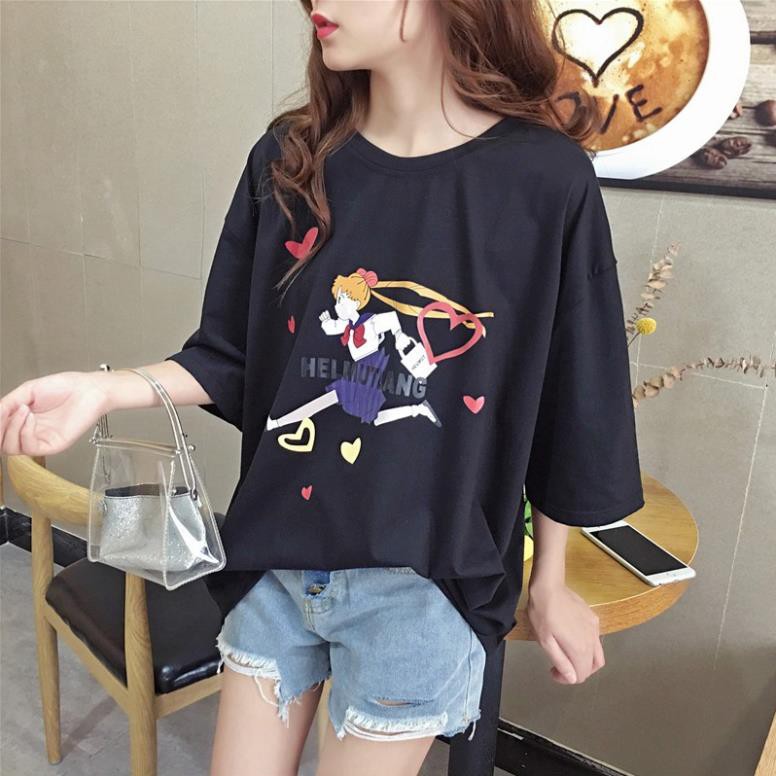 (ORDER) Áo thun in hình Sailor Moon bigsize 45kg - 120kg 2021