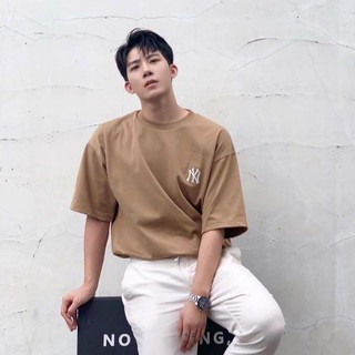 Áo Thun MLB NY Yankee Monogram Nâu