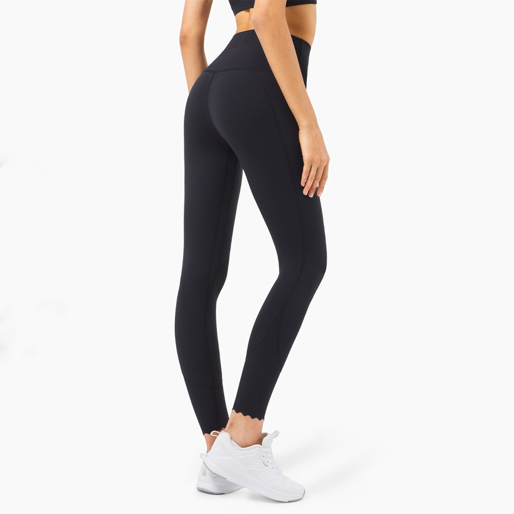 Quần tập yoga/ chạy bộ Hoppe Fumeng JK252 lưng cao 2021