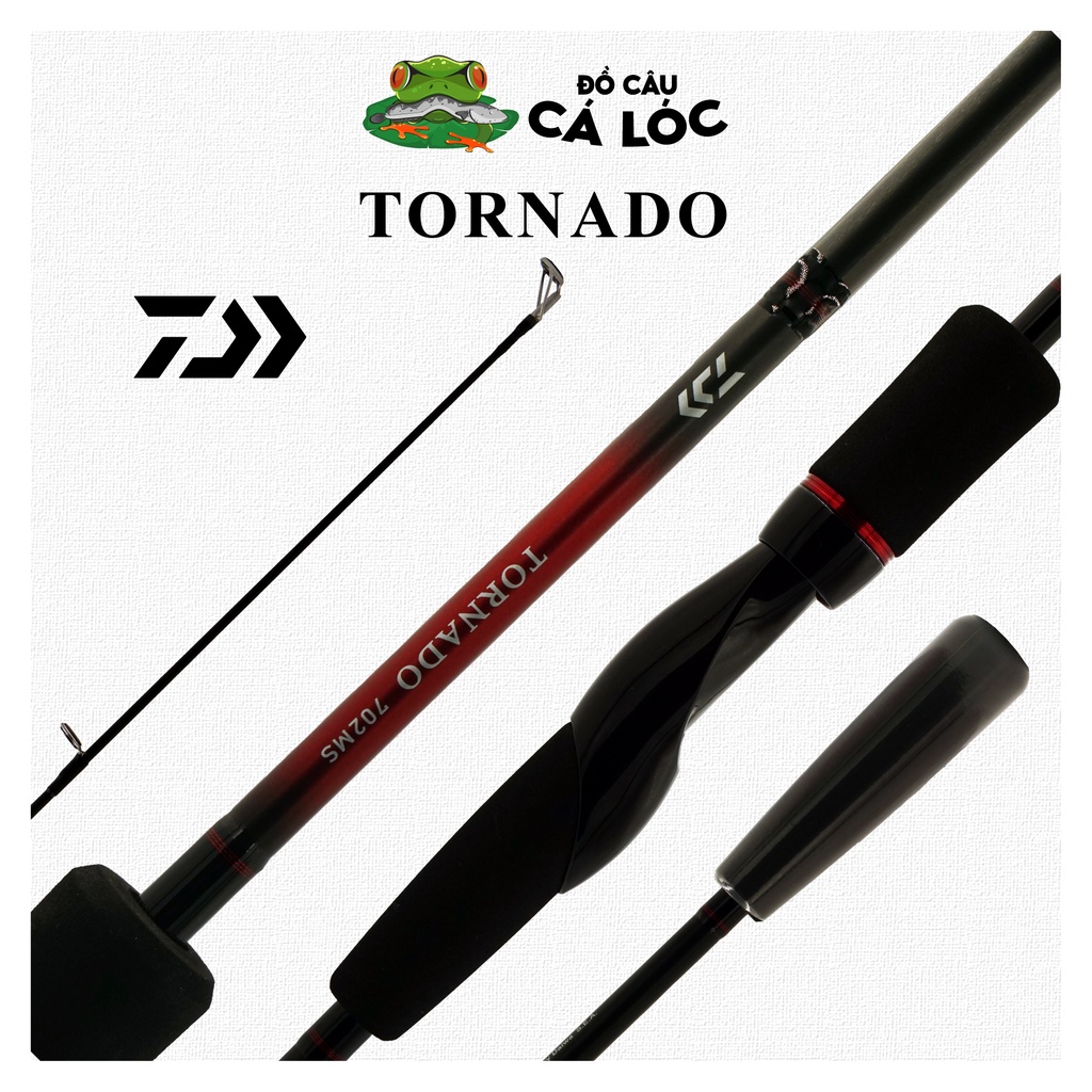 CẦN CÂU LURE MÁY ĐỨNG DAIWA TORNADO