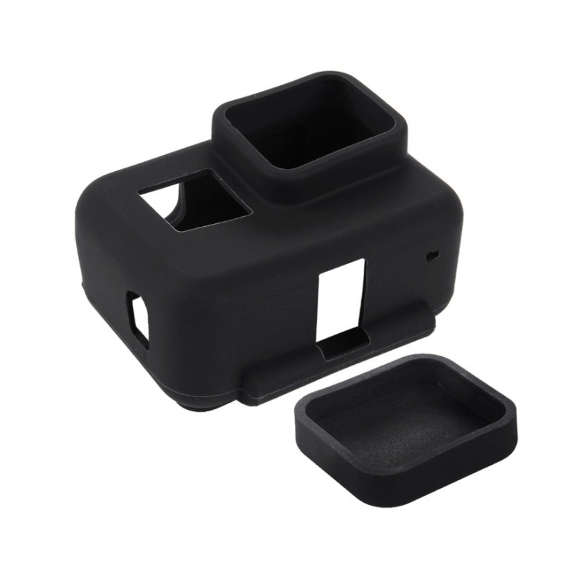 Bao silicon cho GoPro 5, 6, 7 bao luôn khung viền Puluz