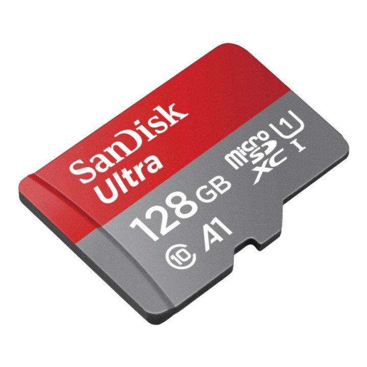 Thẻ nhớ Camera SanDisk 128GB/64GB/32GB/16GB – SanDisk Ultra MicroSD – CHÍNH HÃNG-(BH 3 năm)