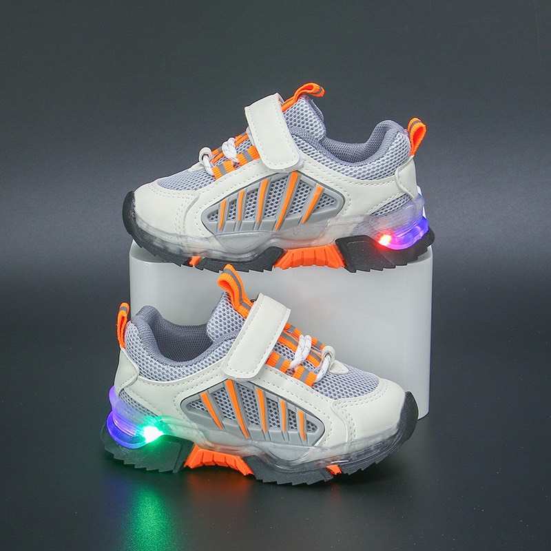 Giày Thể Thao cho bé trai, bé gái PHÁT SÁNG - Mẫu mới 2022 - Hàng Quảng Châu Cao Cấp ( SHOP KHÔNG BẢO HÀNH ĐÈN ) (2033)