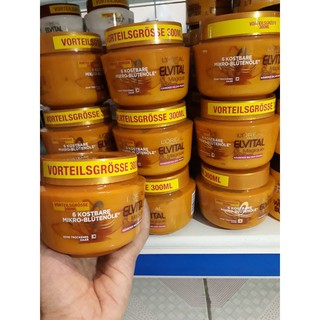 🌼🔔Kem ủ tóc Loreal Elvital dưỡng tóc mềm mượt