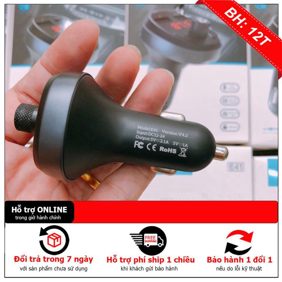 Tẩu sạc ô tô Hoco E41 .