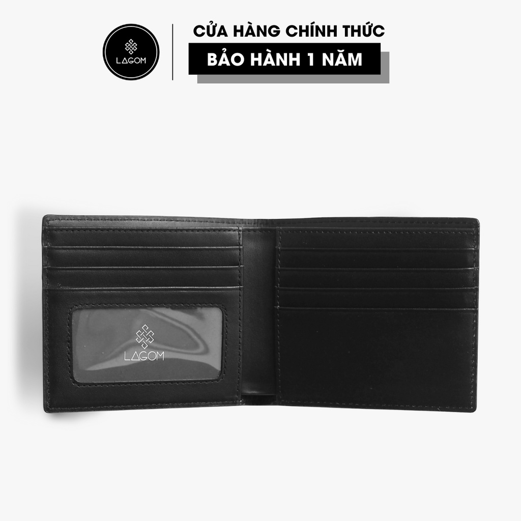 Ví nam Da thật có ngăn để ảnh LAGOM - Epi Bifold Wallet