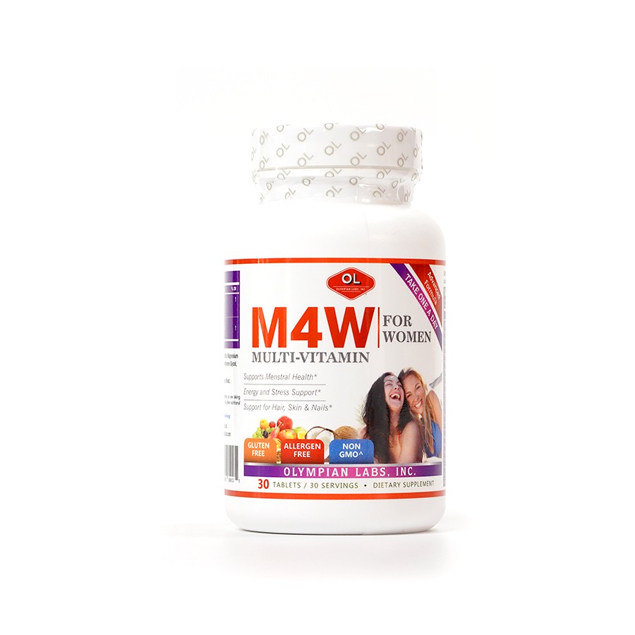 Viên Uống Bổ Sung Vitamin Cho Nữ Giới Olympian Labs M4W Multi Vitamin For Women Hộp 30 Viên
