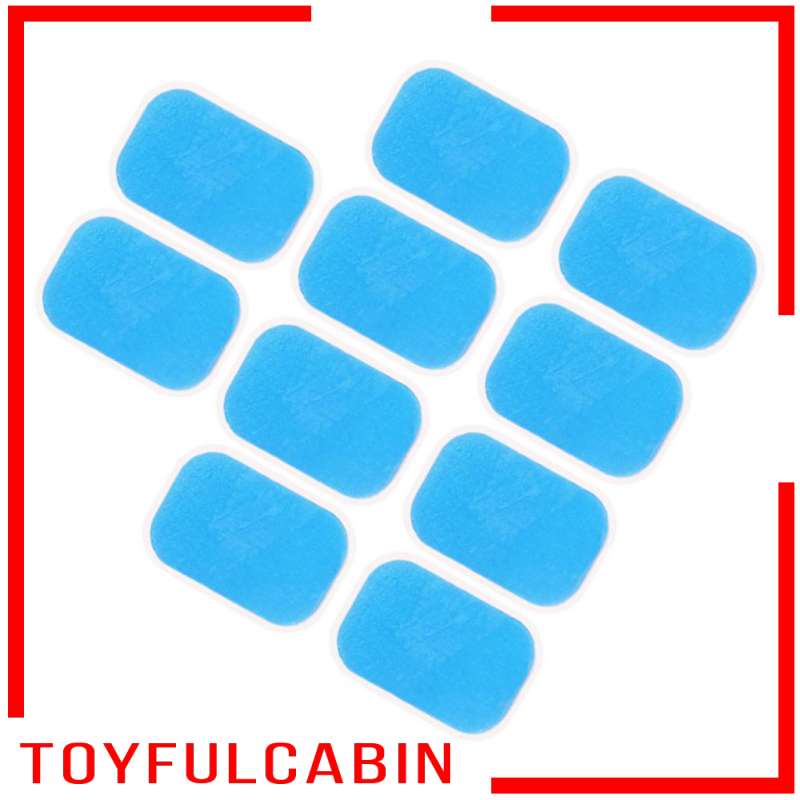 Set 10 Miếng Dán Kích Thước Bụng Bằng Nhựa ABS Thay Thế Tiện Dụng