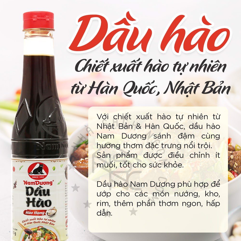 Dầu Hào Nam Dương 615g