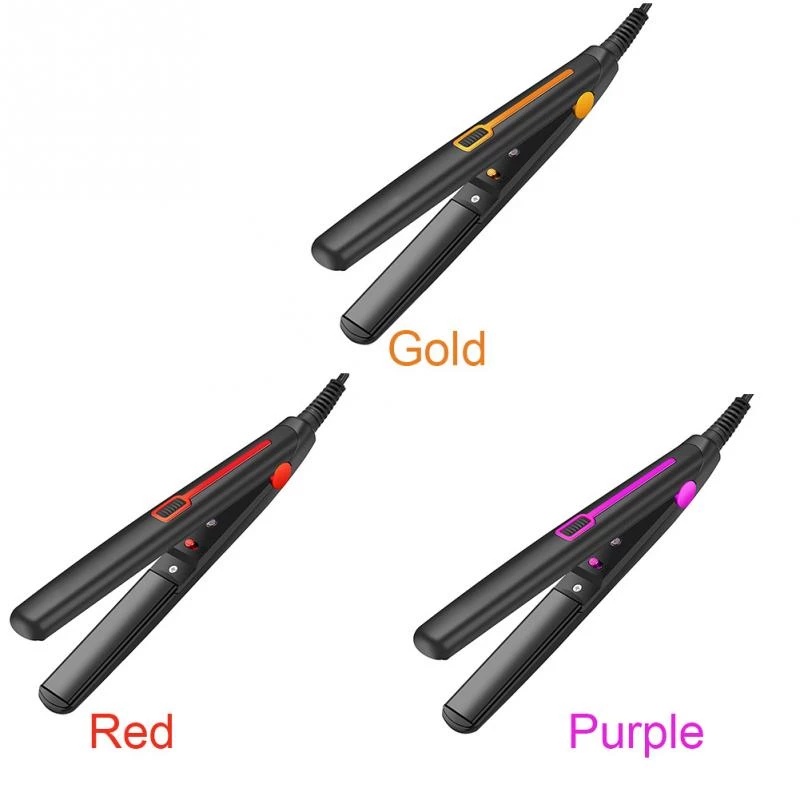 Máy Duỗi / Uốn Tóc 2 Trong 1 Mini Chuyên Dụng Tạo Kiểu Tóc Xoăn Nhanh Chóng