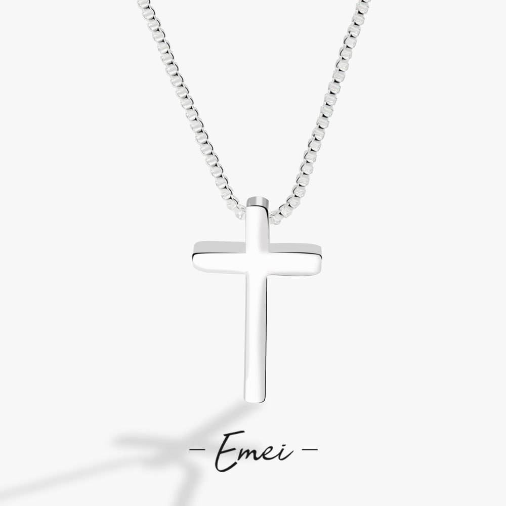 Vòng cổ Sợi Xích Mini Mặt Thánh Giá Đơn Giản Cá Tính Cho Nữ