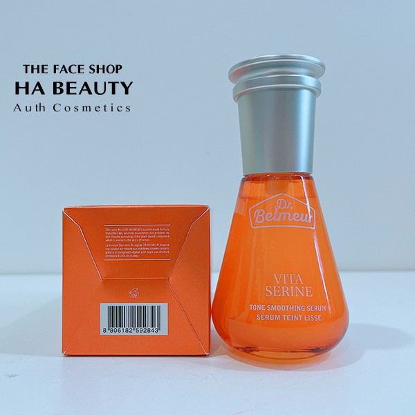 Serum dưỡng trắng da chống lão hóa dưỡng ẩm nám làm sáng da vitamin C The Face Shop Dr Belmeur Vita Serine Serum 45ml