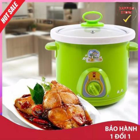 ✔️ Nồi nấu cháo chậm-Bảo hành uy tín - LỖI 1 ĐỔI 1  - Bảo hành 1 đổi 1