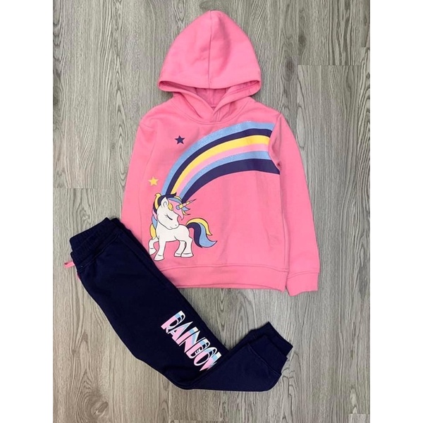 Bộ nỉ bé gái H/M