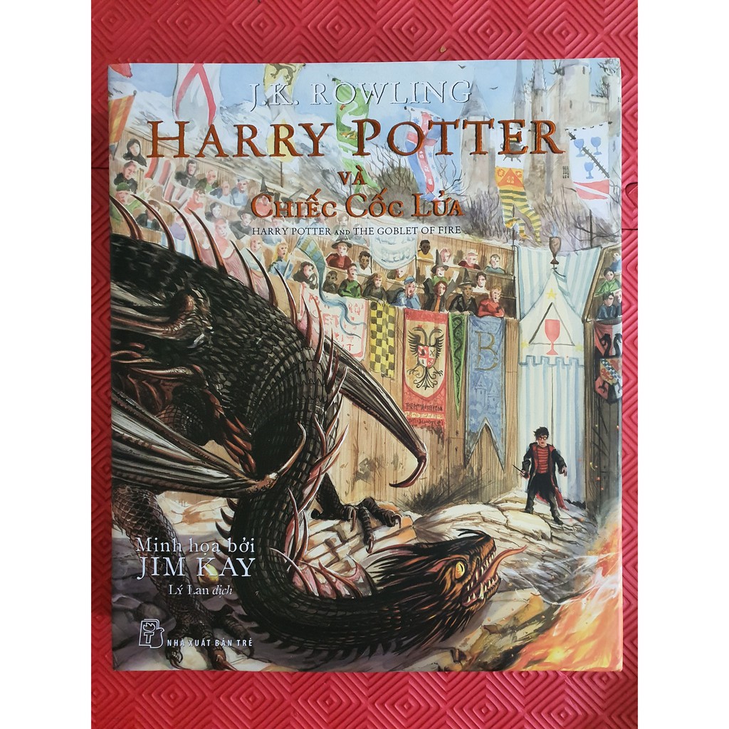 Sách - Harry Potter Và Chiếc Cốc Lửa Tập 4 (Bản Đặc Biệt Có Tranh Minh Họa Màu)