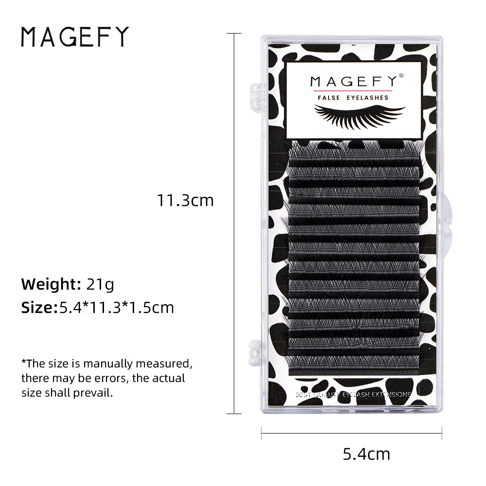 [Hàng mới về] Lông mi giả Magefy cong chữ C 8-13mm 0.07-Y