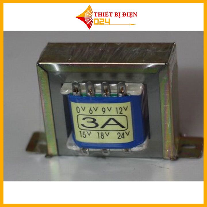 Biến Áp Thường 3A 6V 9V 12V 15V 18V 24V