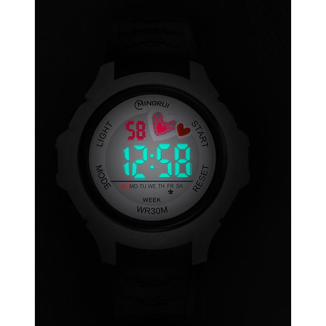 Đồng hồ điện tử trẻ em Ming Rui cute đa chức năng phát sáng | BigBuy360 - bigbuy360.vn
