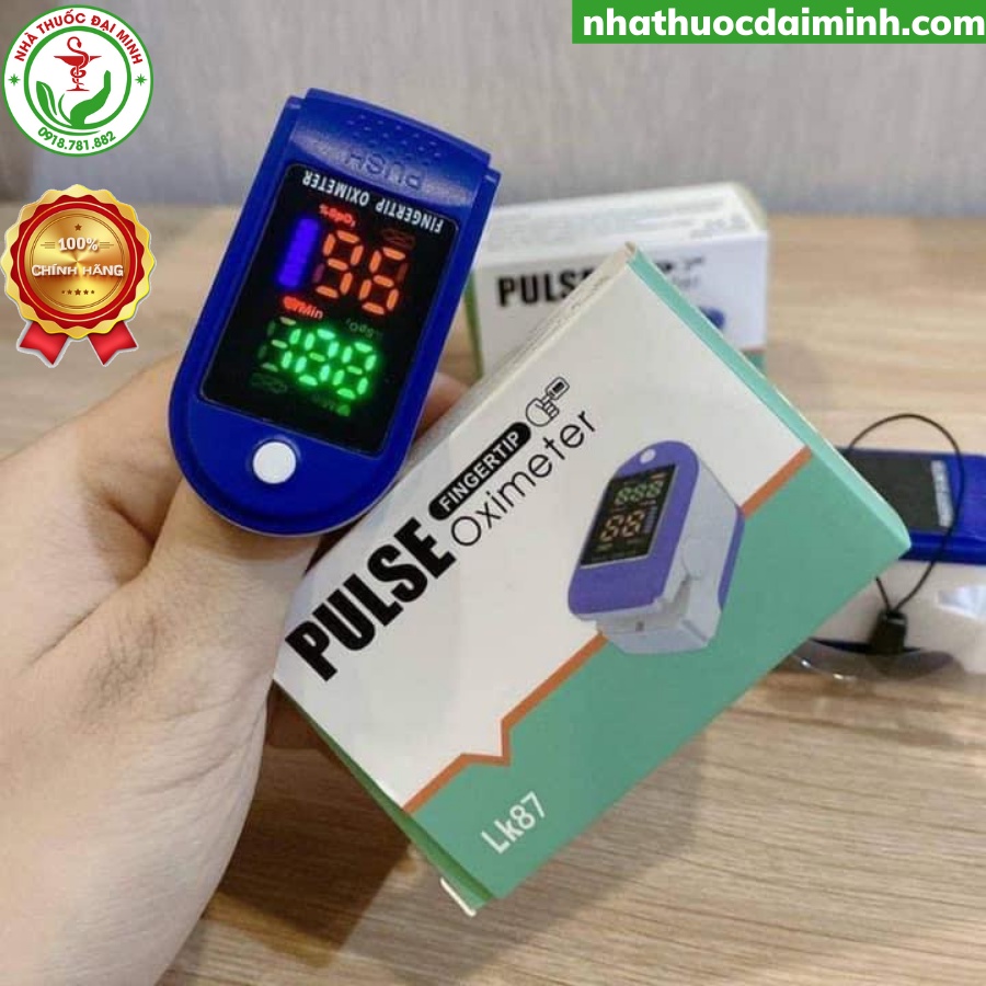 Máy Đo Nồng Độ Oxy Trong Máu Đo SpO2 Pulse Oximeter LK87