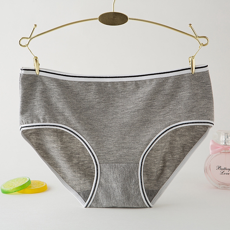 Quần Lót Cotton Thoáng Khí Với Thiết Kế Trơn Màu Xinh Xắn Dành Cho Nữ | BigBuy360 - bigbuy360.vn