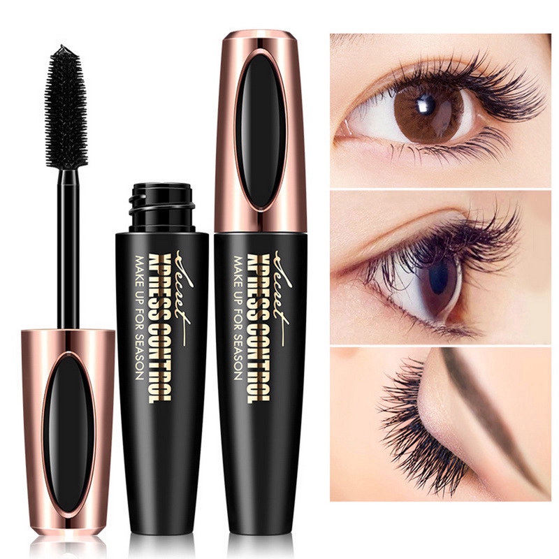 [Hàng mới về] Mascara sợi tơ 4D màu đen chống thấm tạo hàng mi đẹp | BigBuy360 - bigbuy360.vn