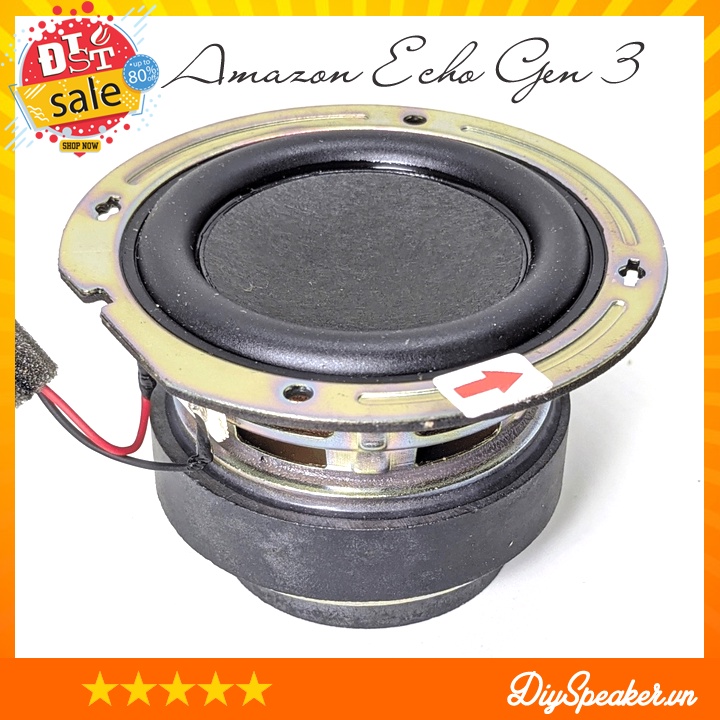 Loa mid bass Amazon Echo Gen 3 - 3 inch 4ohm 20w. DIY loa di động, loa thông minh từ DiySpeaker