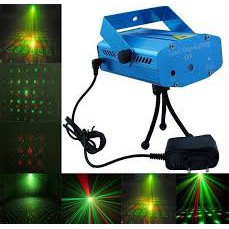 Đèn Trang Trí Laser Light Mini Cảm Biến Chớp Theo Nhạc