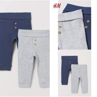 GIẢM GIÁ SỐC - SET 4 QUẦN LEGGING TĂM H.M 2 CÚC CHO BÉ