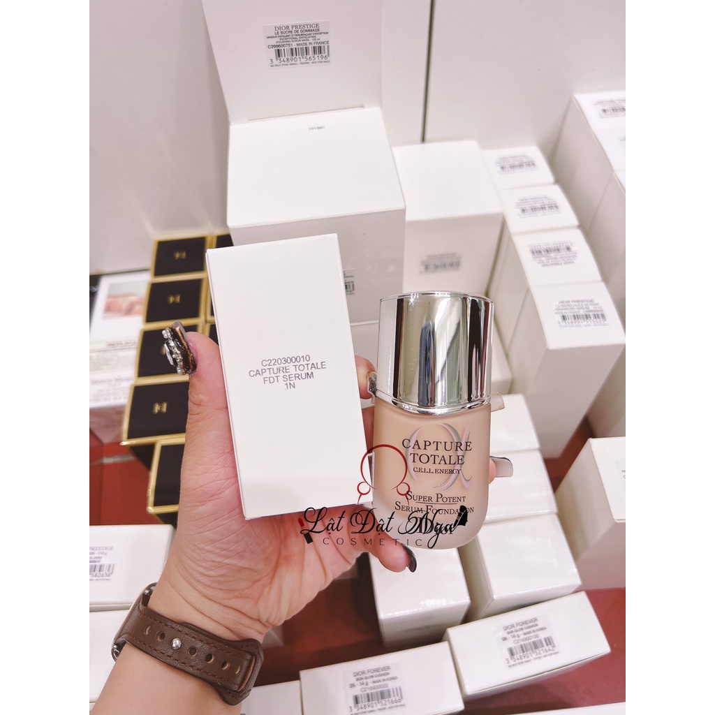 Kem nền DIOR capture totale cell energy super potent serum foundation - New