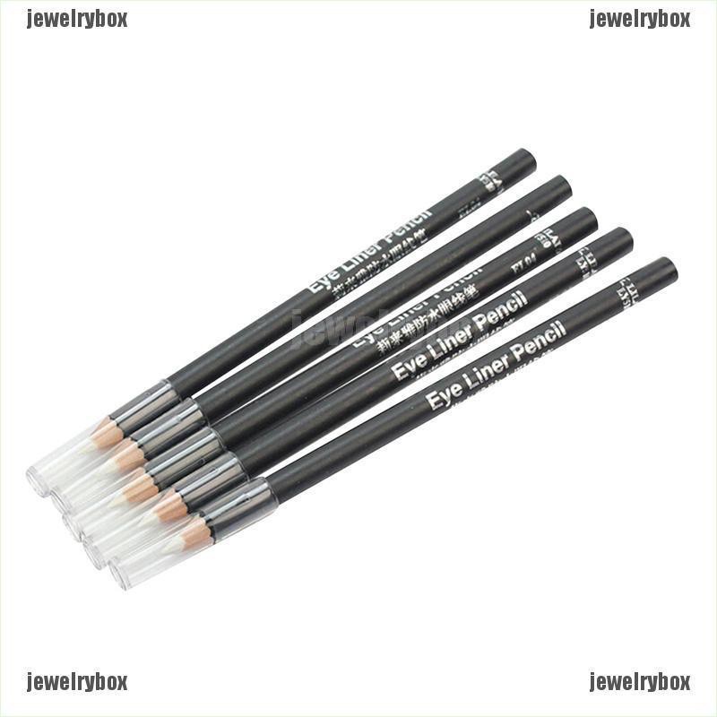 JX New 2pcs/5pcs EyeLiner Smooth Waterproof Cosmetic Beauty Makeup Eyeliner Pencil[VN]