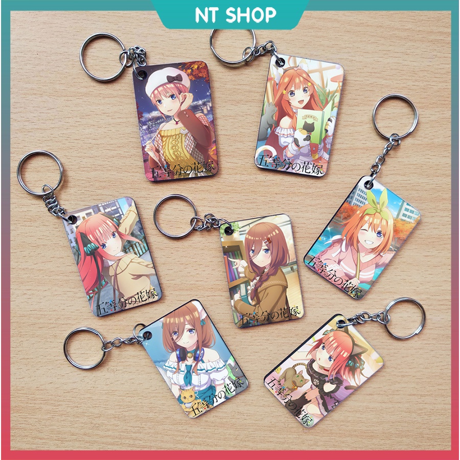 Móc chìa khóa Nhà Có 5 Nàng Dâu - Gotoubun no Hanayome