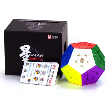 QiYi X-Man Galaxy Megaminx V2 M Có Nam Châm Rubik Biến Thể 12 Mặt